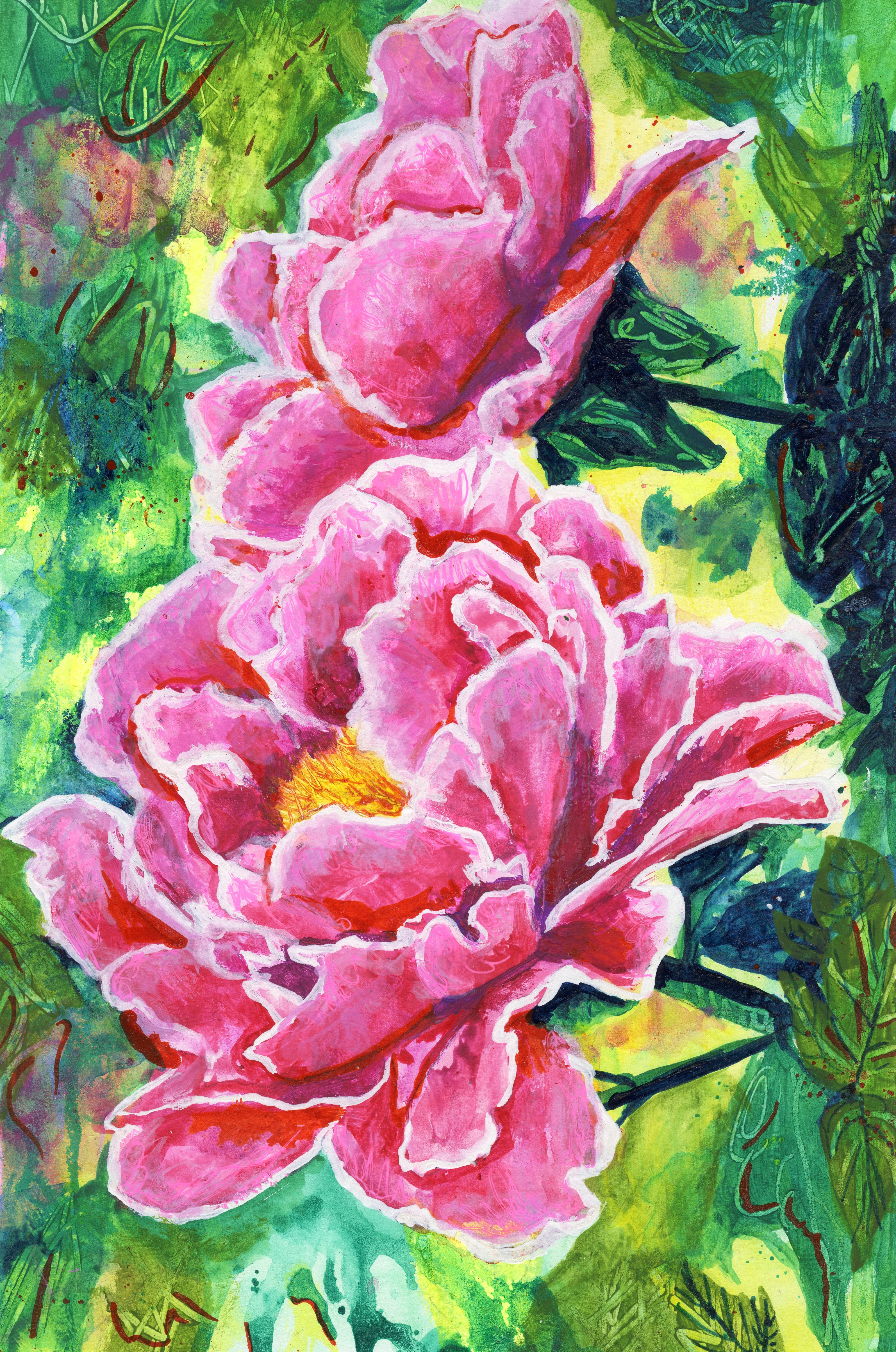 Main image Peonies - Paper Print